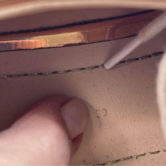 Zara Woman Rose Gold Oxfords, Size 8.5 (39) - Picture 10 of 11